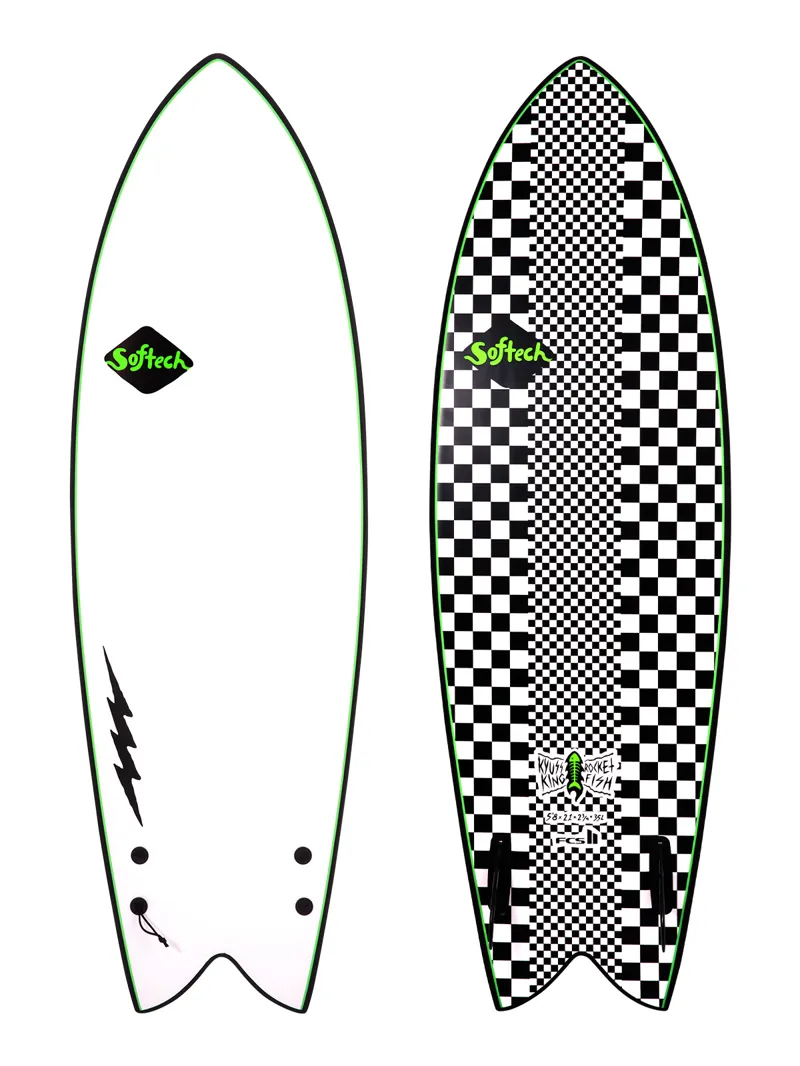 Softech / Kyuss Fish / 5ft 8in / Chequered