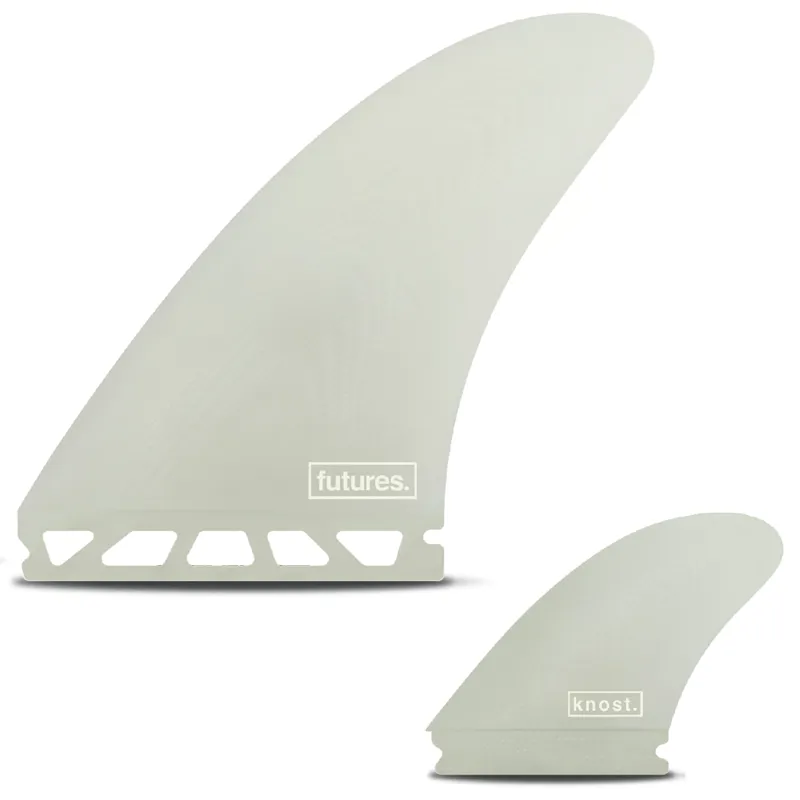 Futures Fins Knost Twinzer Fin Set in Clear