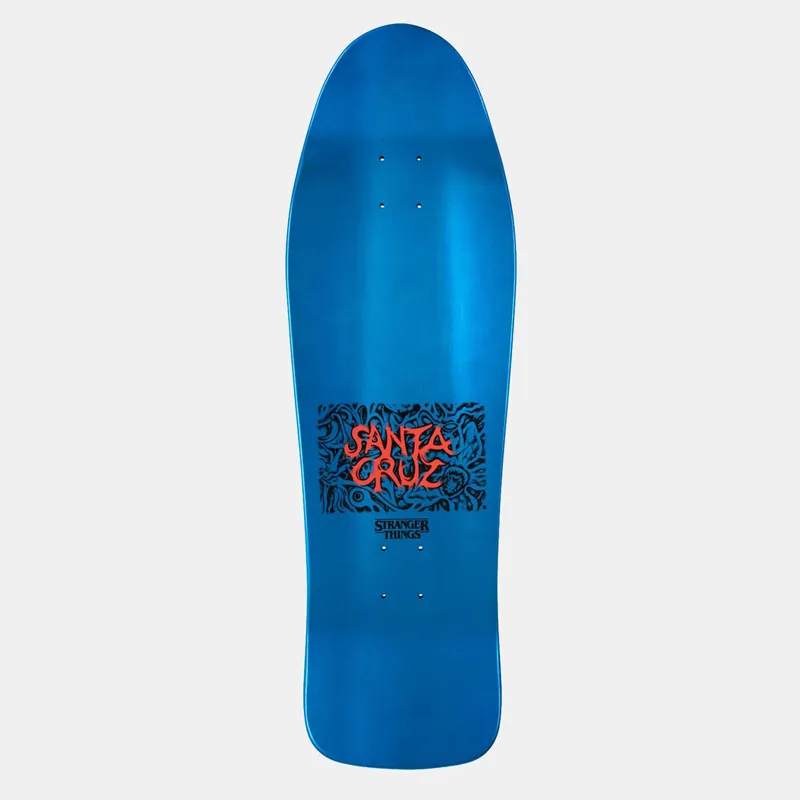 Stranger Things X Santa Cruz Knox Hellfire Skateboard Deck-2