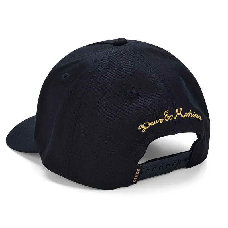 Deus Ex Machina Knucklebones Cap in Black-1