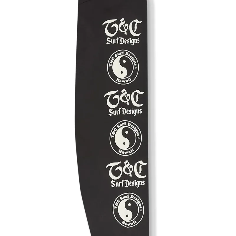 T and C Surf Designs Koi Lightning Long Sleeve Tee in Black-2