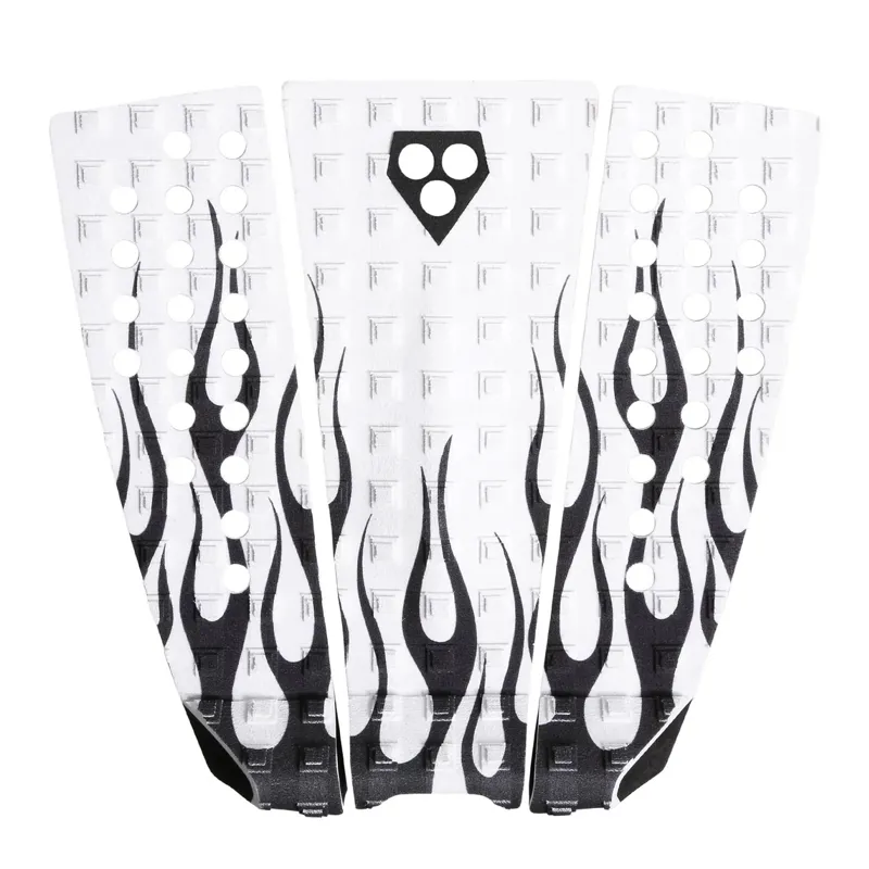 Gorilla Grip Kyuss King Tail Pad in White Flames Design