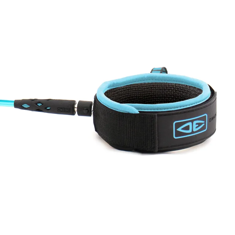 Ocean and Earth Diamond Flex 9ft Longboard Knee Leash in Blue