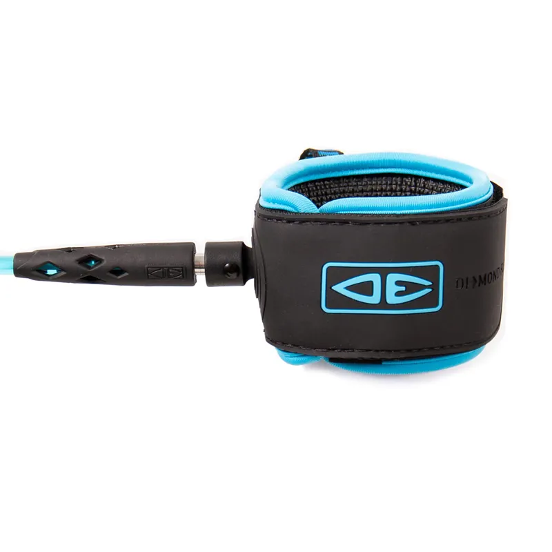 Ocean and Earth Diamond Flex Regular 9ft Longboard Leash in Blue