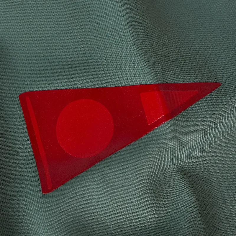 Florence Marine Long Sleeve Utility Pocket Hooded Rashguard in Dark Sage-2