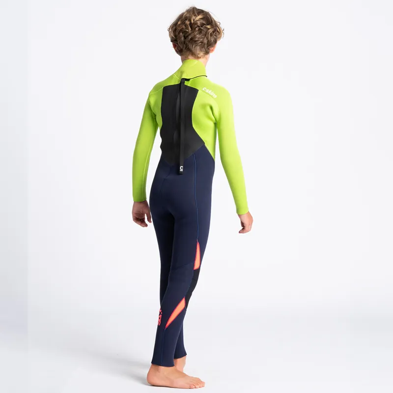 C-Skins / Junior / Legend / 4-3mm / Back Zip / Blue-Lime-Red-4