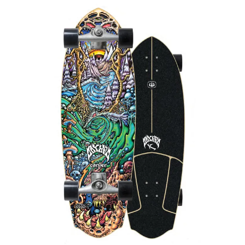 Carver Skateboards 32.5in Lost Drew Brophy Rocket Redux with CX Trucks