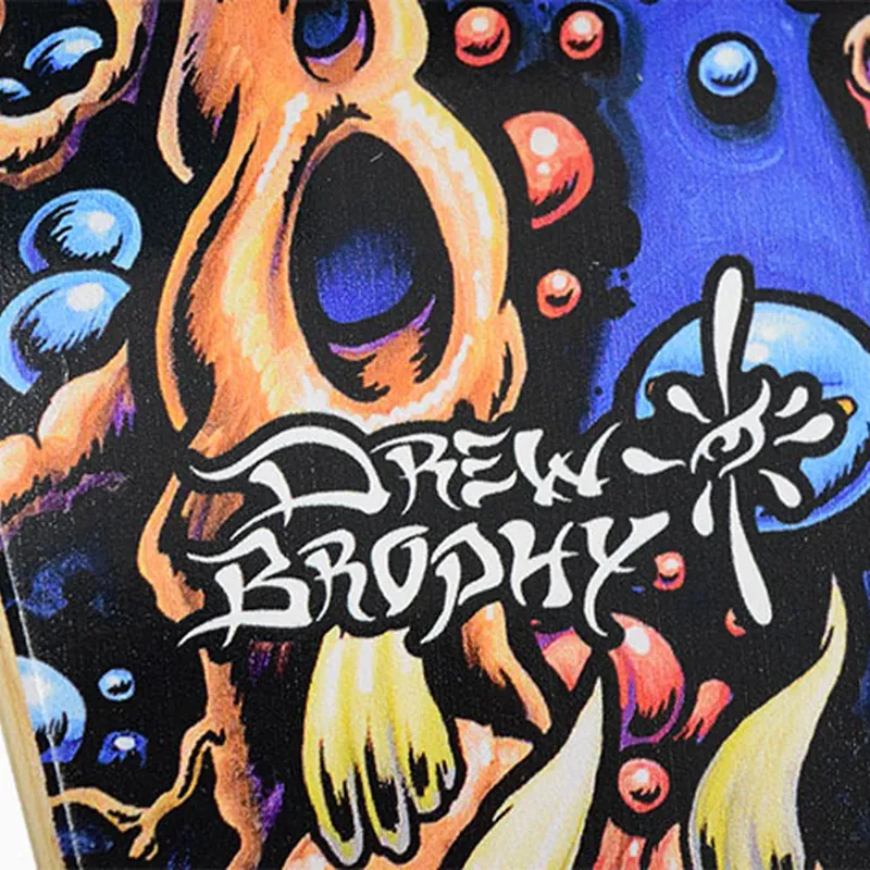 Carver Skateboards 32.5in Lost Drew Brophy Rocket Redux with C7 Trucks-3