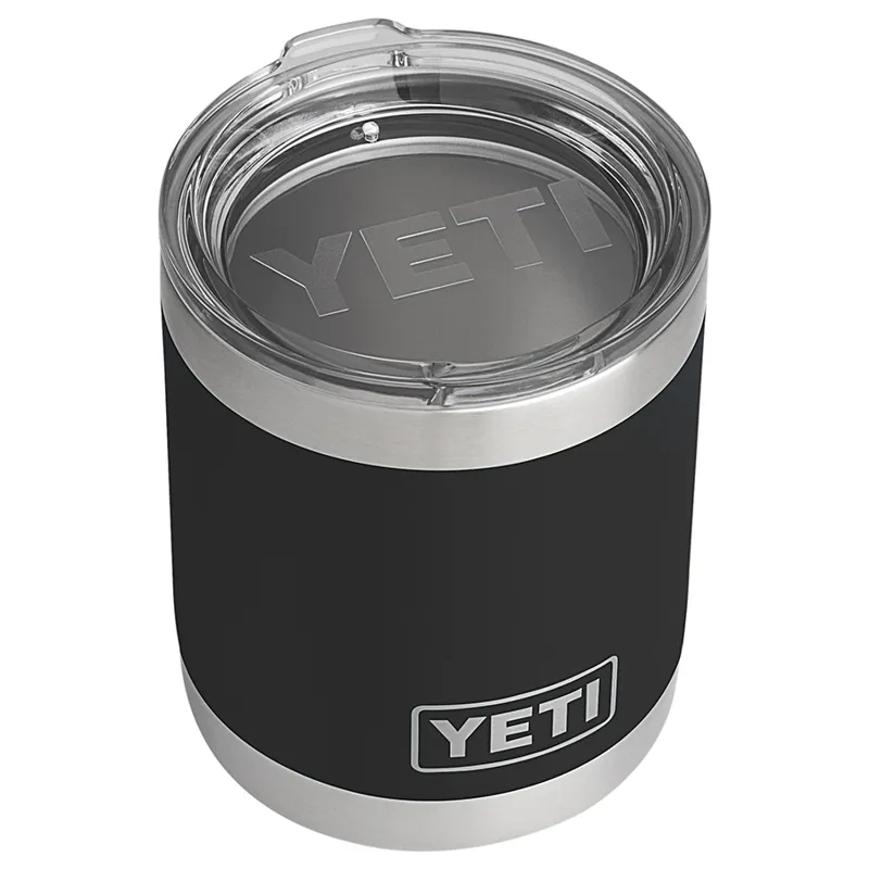 Yeti Rambler 10oz Lowball Tumbler in Black-1