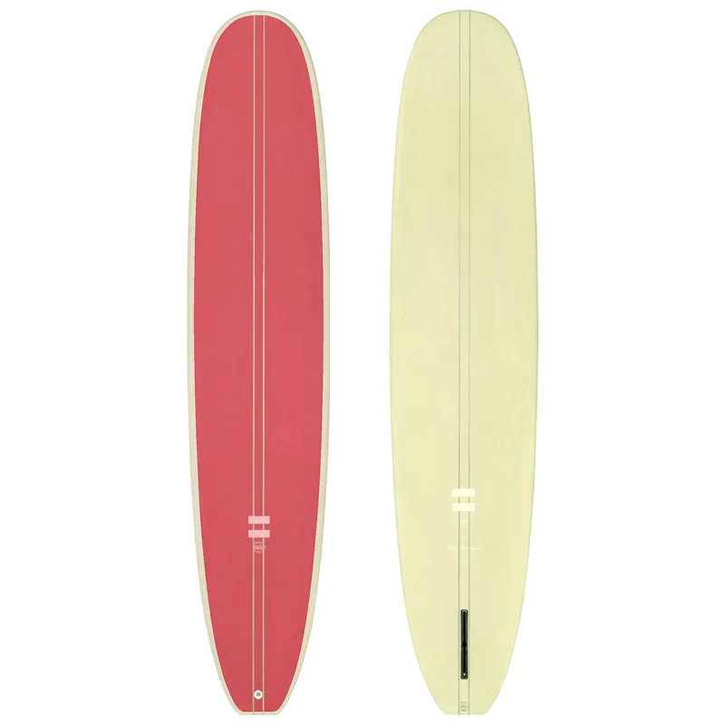 Indio Log Machine Surfboard in Cream Flamingo