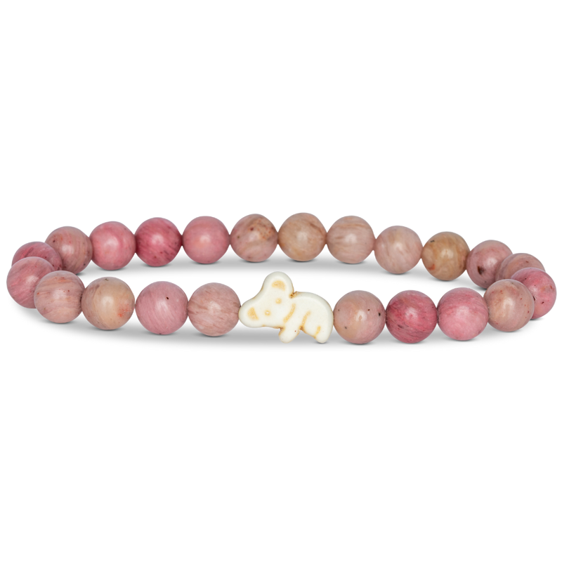Fahlo The Lounge Koala Tracking Bracelet in Wildflower Pink
