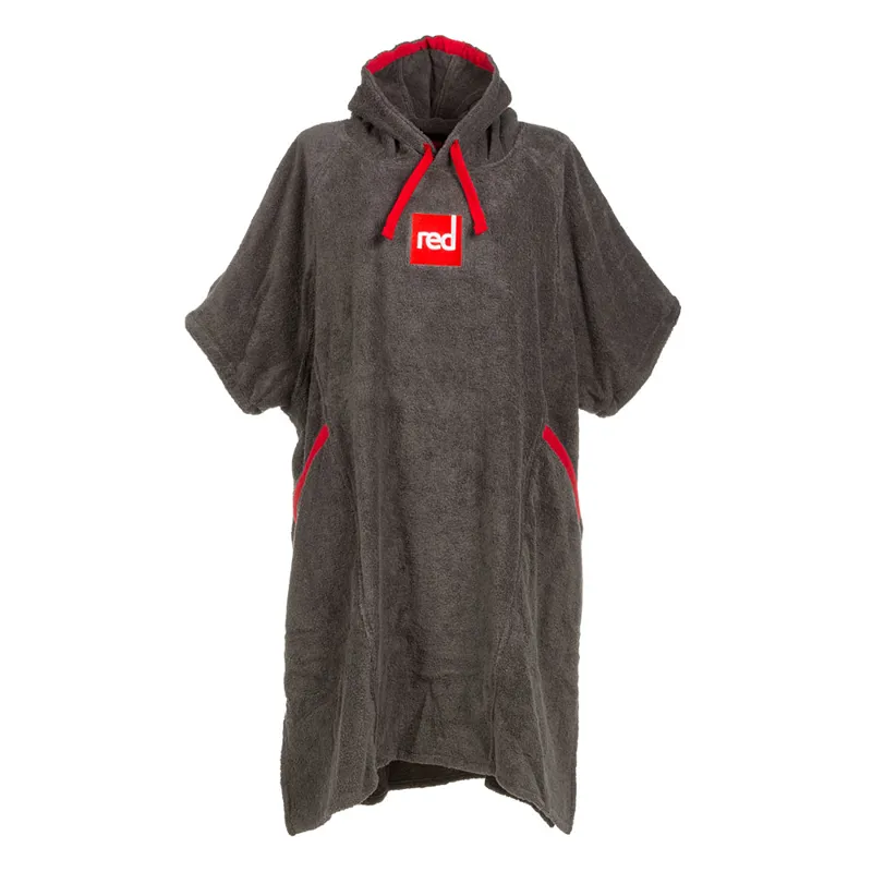 Red Paddle Co / Kids Luxury Towelling Robe / Grey 