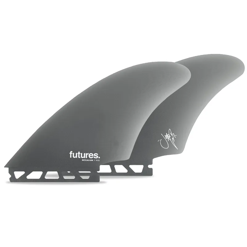 Futures Fins McCallum Fibreglass Keels Twin Fin Set