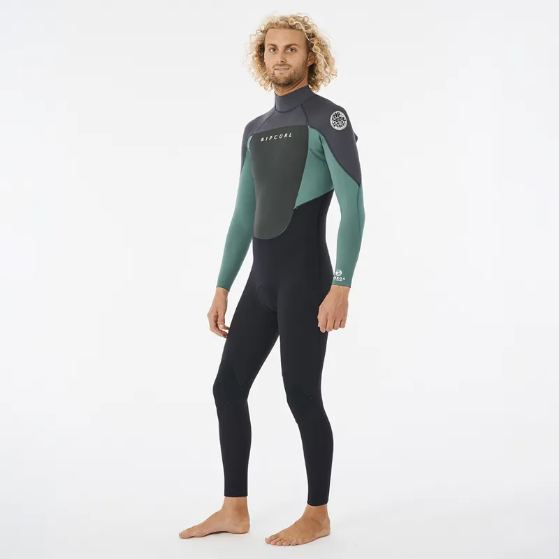 Rip Curl Omega 4-3mm Back Zip in Muted Green-1