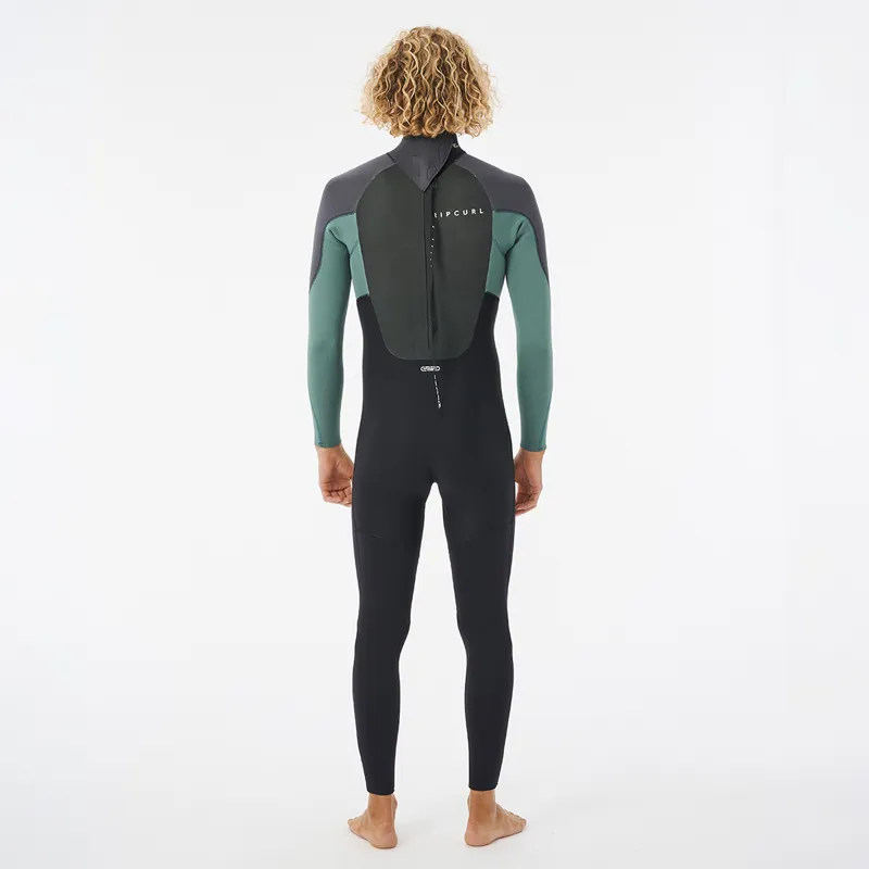 Rip Curl Omega 4-3mm Back Zip in Muted Green-2