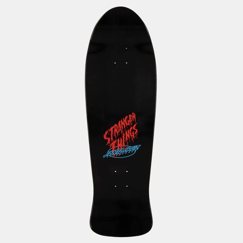 Stranger Things X Santa Cruz Meek Slasher Skateboard Deck-2