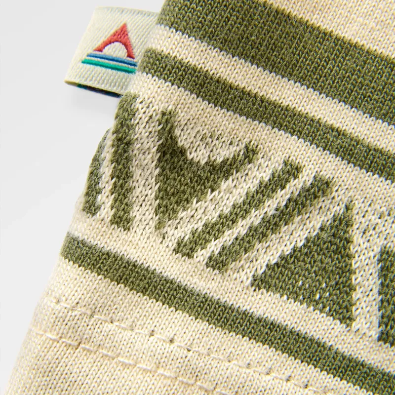 Passenger Mellower Jacquard Tee in Geo Stripe Birch/Khaki-4