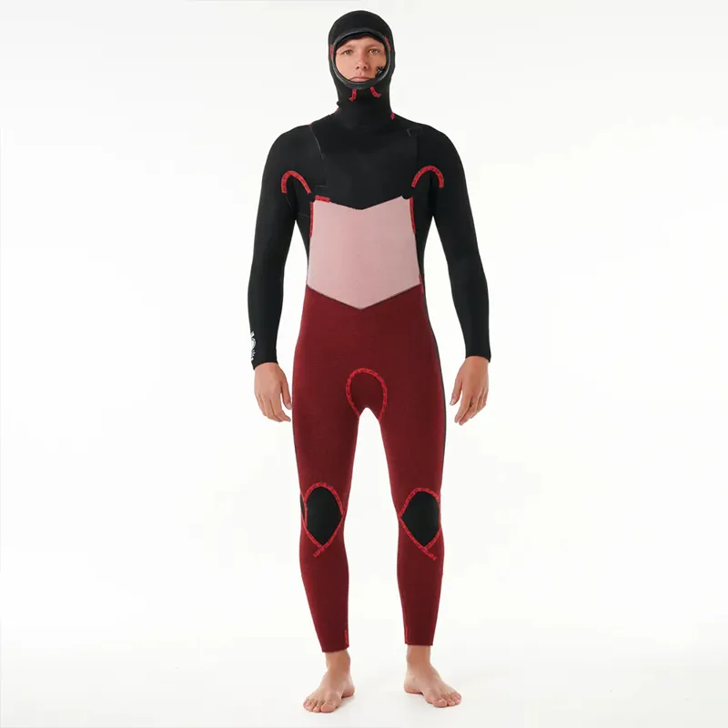 Rip Curl Dawn Patrol 6/4mm Hooded Chest Zip Wetsuit-4