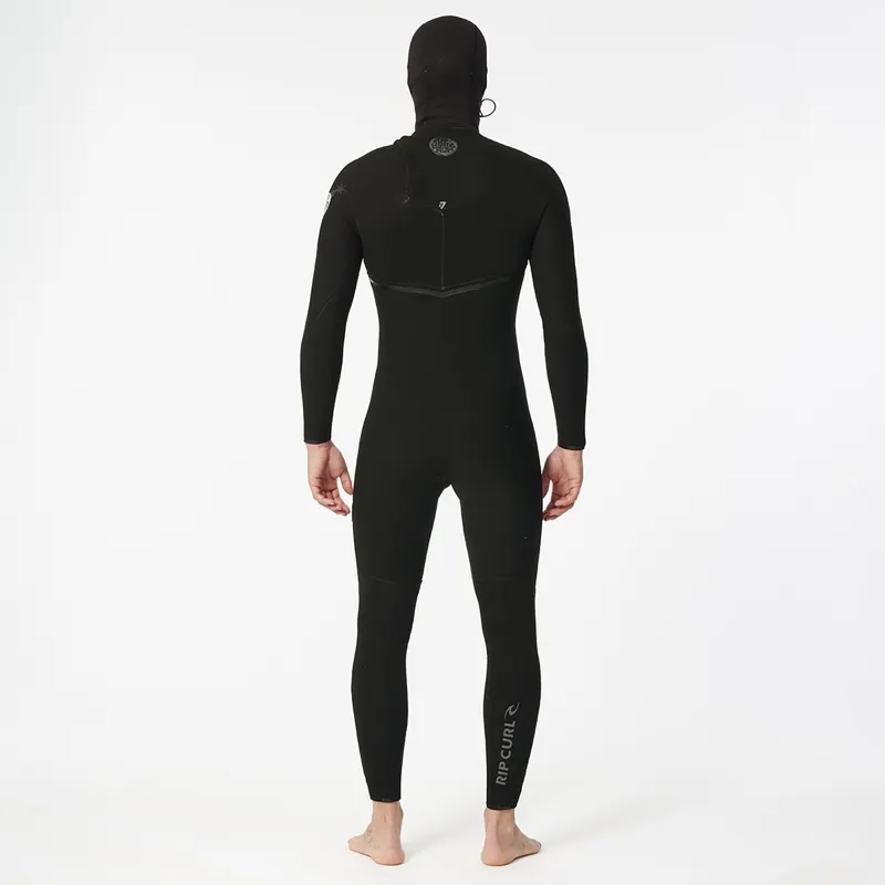 Rip Curl E Bomb 5/4mm Zip Free Hooded Wetsuit-2