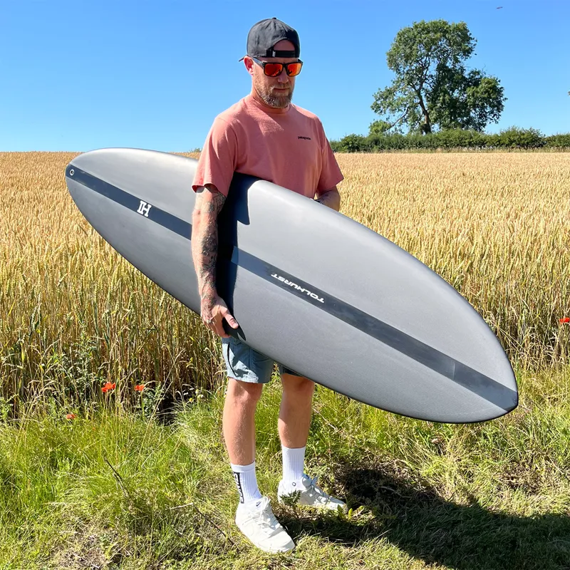 Thunderbolt Surfboards Harley Ingleby Mini Mid 6 in Full Carbon - FCS2-1