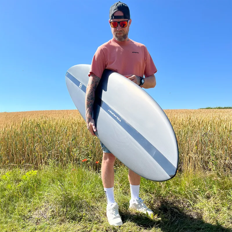 Thunderbolt Surfboards Harley Ingleby Mini Mid 6 in Full Carbon - FCS2-2