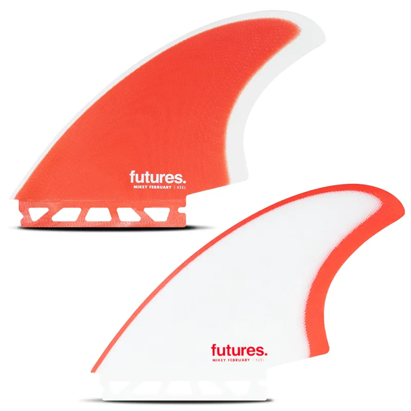 Futures Fins Mikey Feb Fibreglass Keels Twin Fin Set