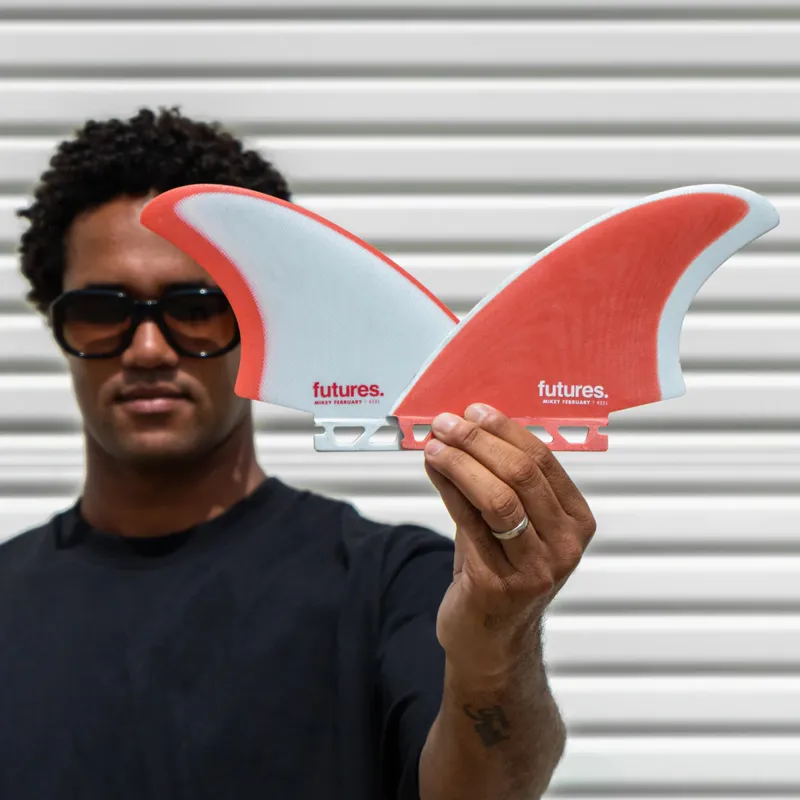Futures Fins Mikey Feb Fibreglass Keels Twin Fin Set-1