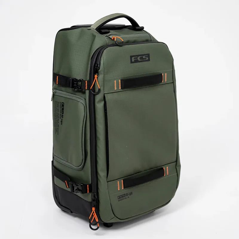 FCS GO-Light Mission 42L Wheelie Bag in Alpine-7