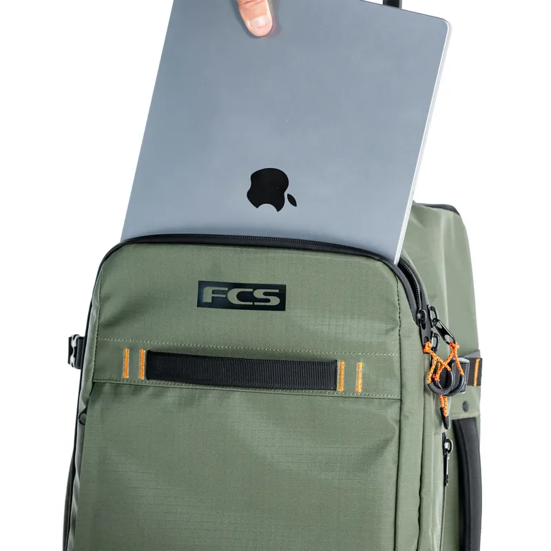 FCS GO-Light Mission 42L Wheelie Bag in Alpine-8