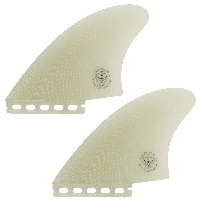 Neil Purchase Jnr Keel Twin Fin Set in Clear - Futures