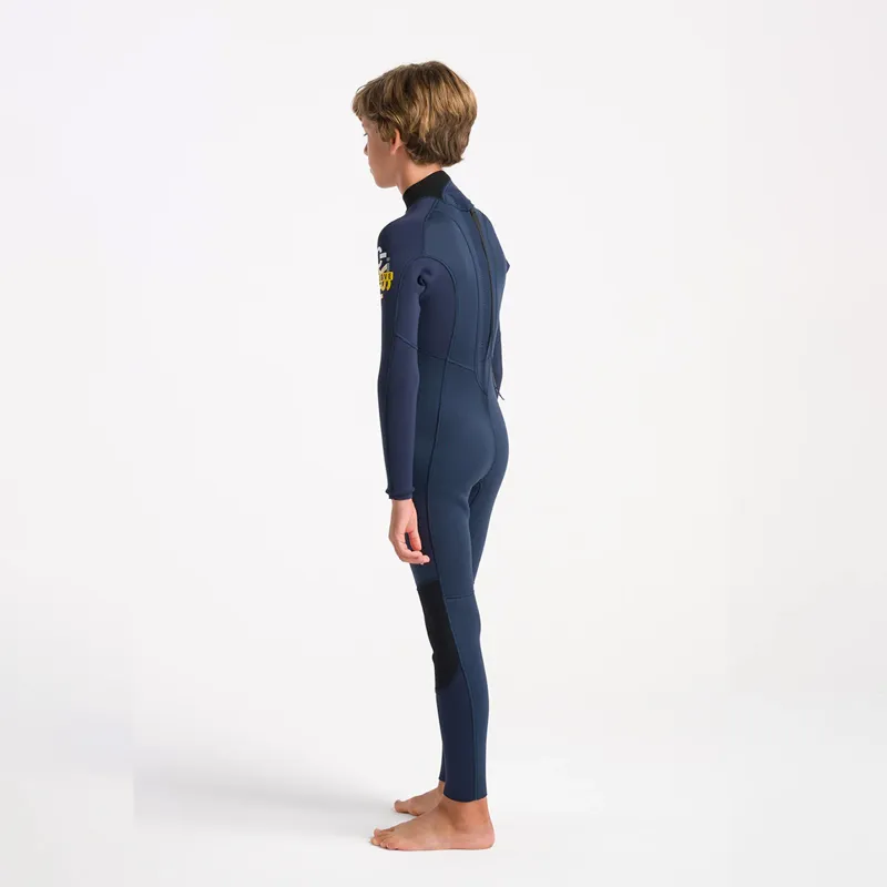C-Skins NuWave Junior Element 3-2mm Back Zip Wetsuit in Cyan/Slate-1