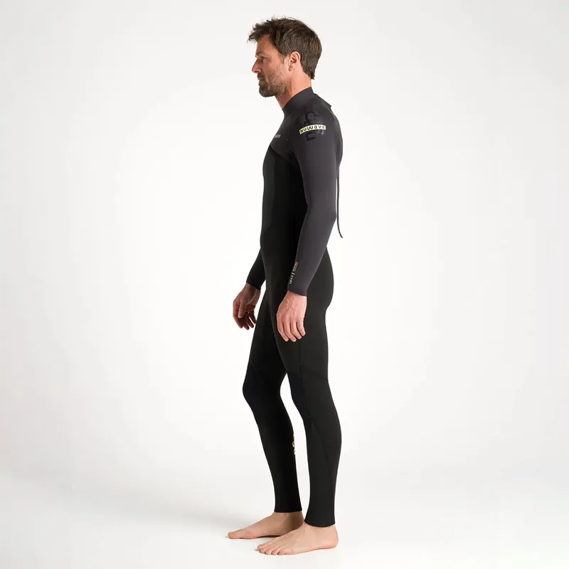 C-Skins NuWave Legend 4-3mm Back Zip Wetsuit in Black/Meteor-2