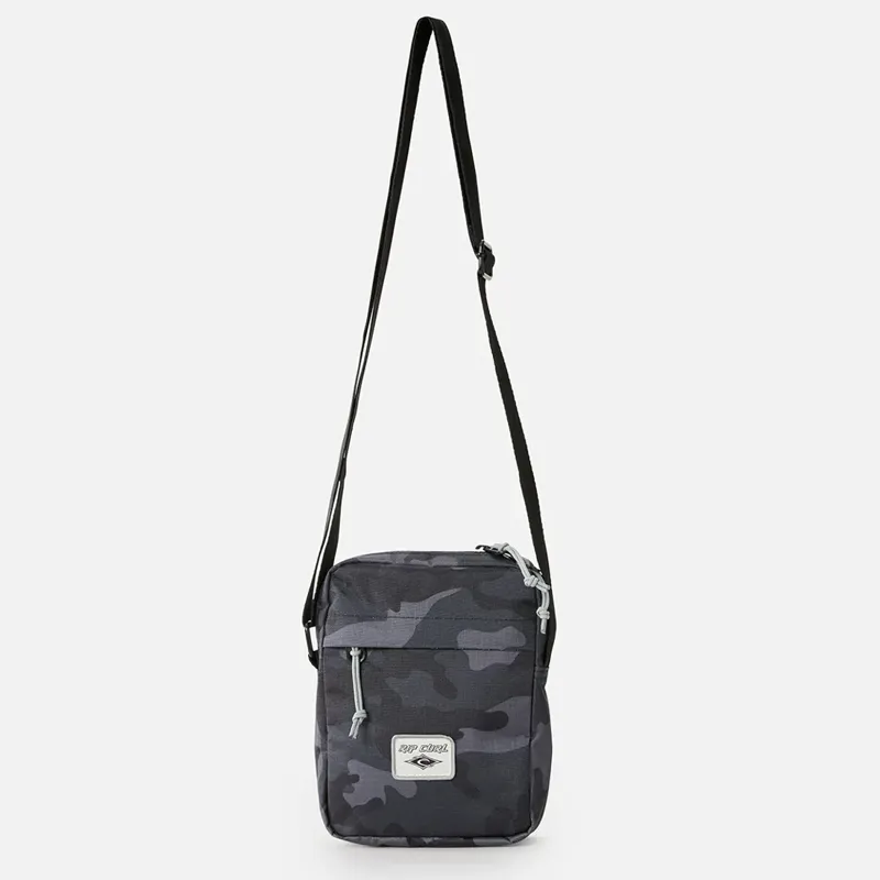 Rip Curl No Idea Pouch in Black Camo-1