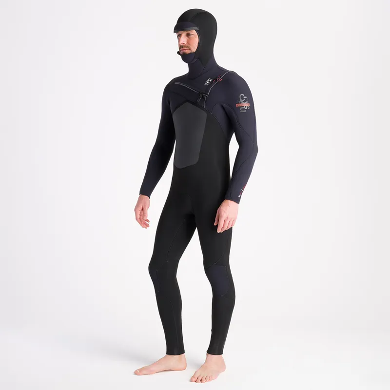 C-Skins NuWave ReWired 6-5mm Hooded Chest-Zip Wetsuit