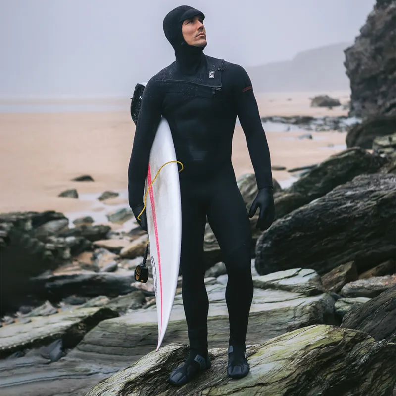 C-Skins NuWave ReWired 6-5mm Hooded Chest-Zip Wetsuit-8