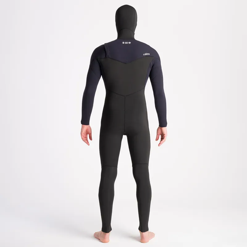 C-Skins NuWave Session 5/4mm Chest Zip Hooded Wetsuit-2