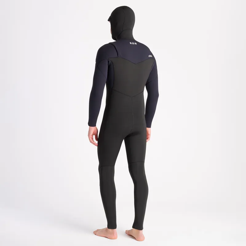 C-Skins NuWave Session 5/4mm Chest Zip Hooded Wetsuit-3