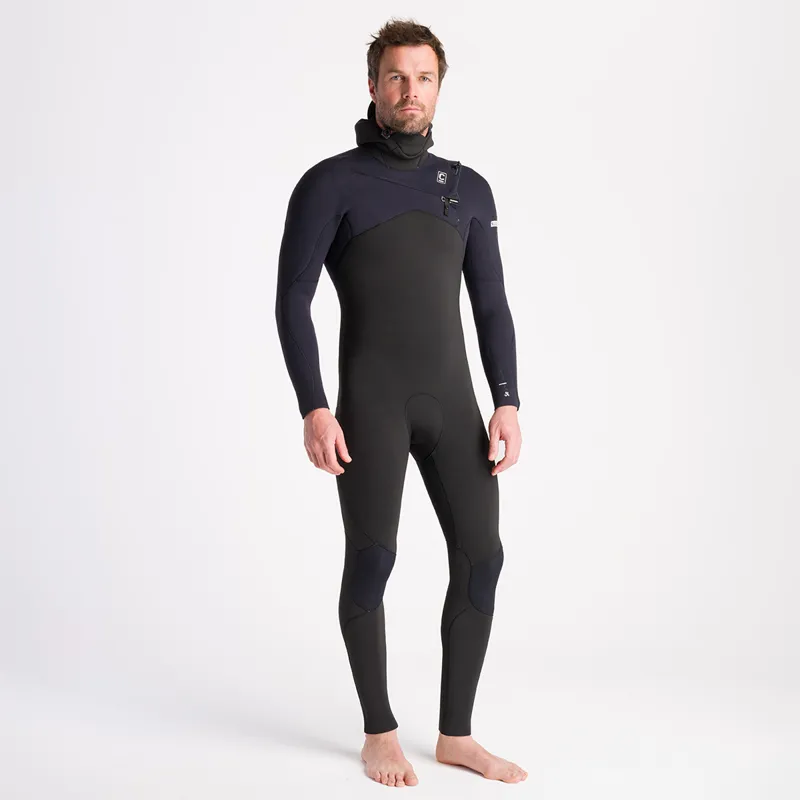 C-Skins NuWave Session 5/4mm Chest Zip Hooded Wetsuit-5