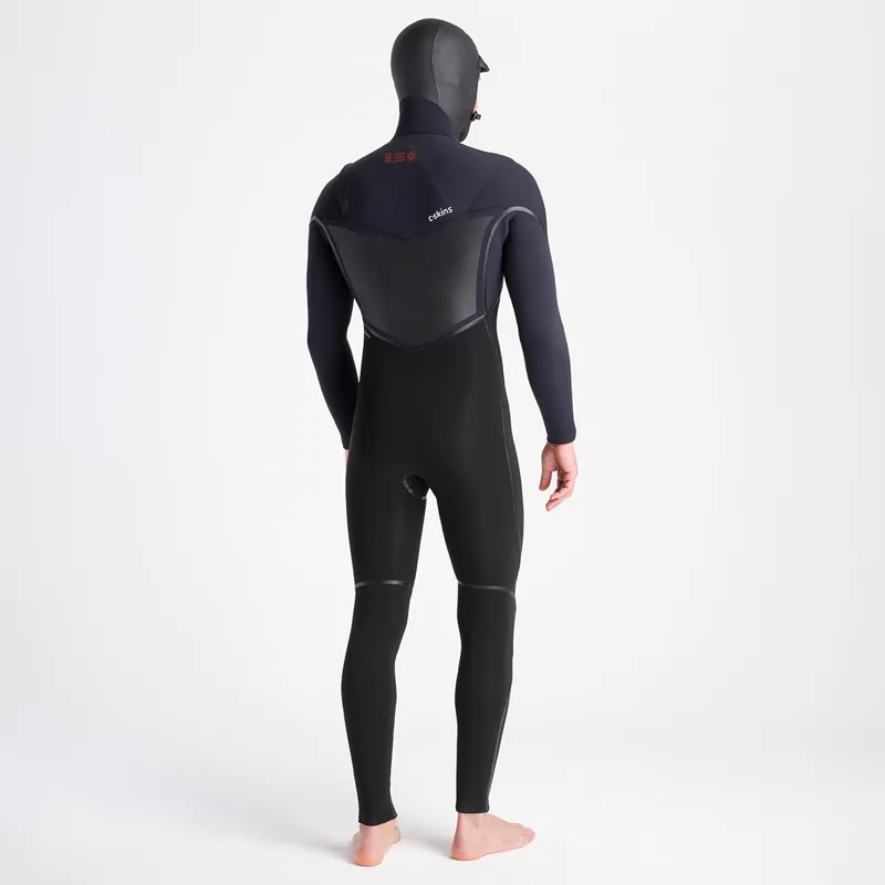 C-Skins NuWave Wired+ 6-5-4mm Hooded Chest Zip Wetsuit-4