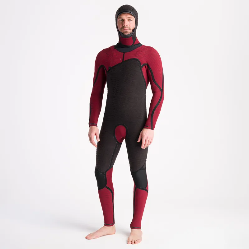 C-Skins NuWave Wired+ 6-5-4mm Hooded Chest Zip Wetsuit-7