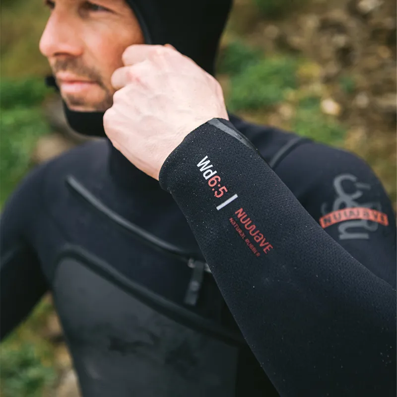 C-Skins NuWave Wired+ 6-5-4mm Hooded Chest Zip Wetsuit-10