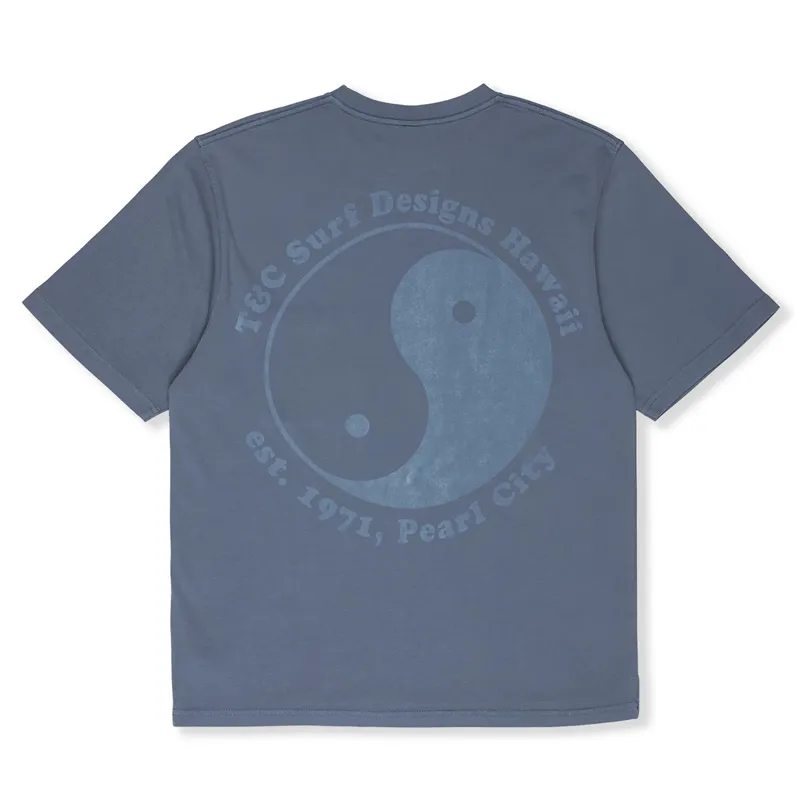 T and C Surf Designs OG Mist Tee in Used Navy