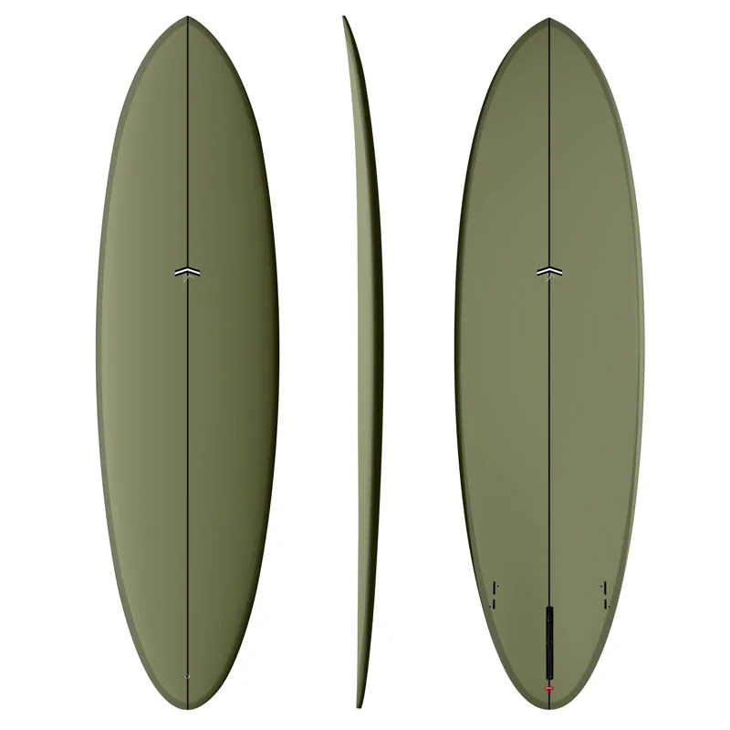 Thunderbolt Surfboards CJ Nelson Outlier X in Army - FCS2