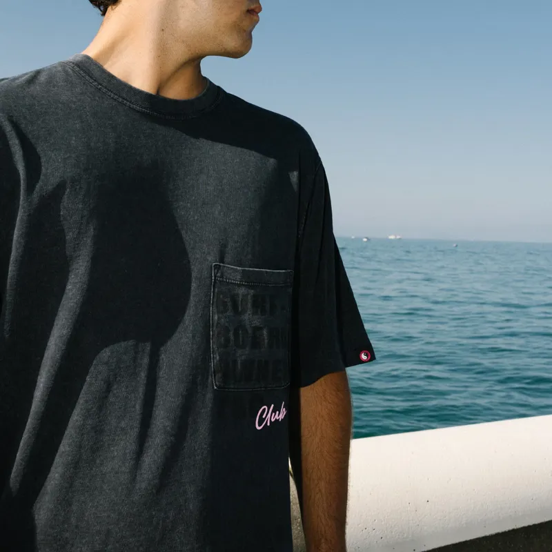 T and C Surf Designs Owner Tee in Fatigue Black-2