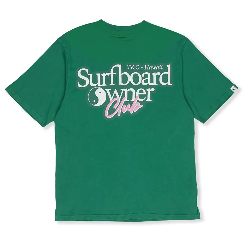 T and C Surf Designs Owner Tee in Green