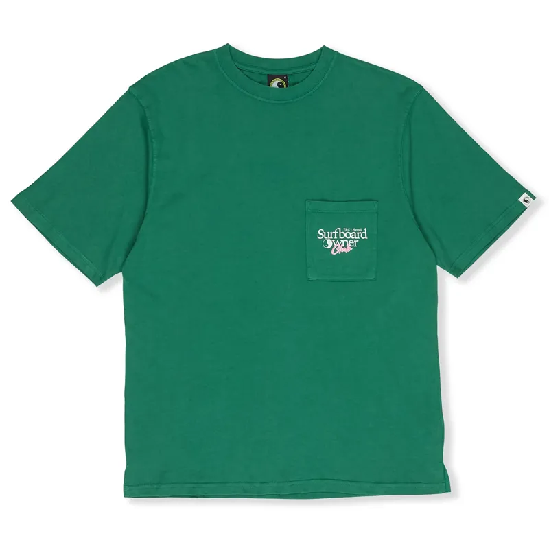 T and C Surf Designs Owner Tee in Green-1
