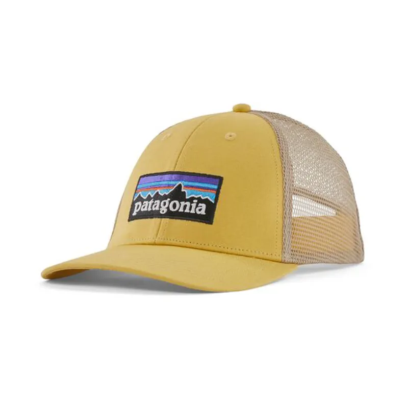 Patagonia P-6 Logo LoPro Trucker Hat in Surfboard Yellow