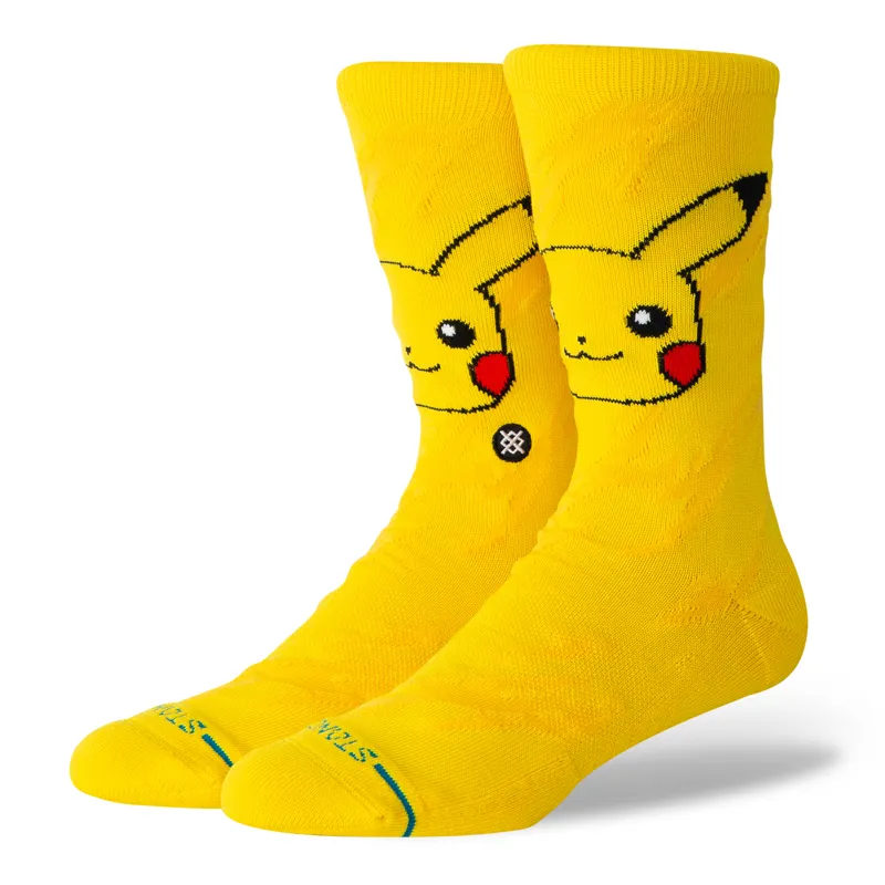 Stance Pokemon Pikachu Bolt Crew Sock