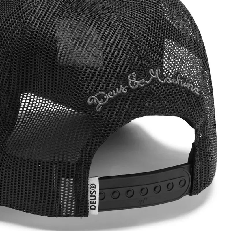 Deus Ex Machina Pill Trucker Cap in Black-1