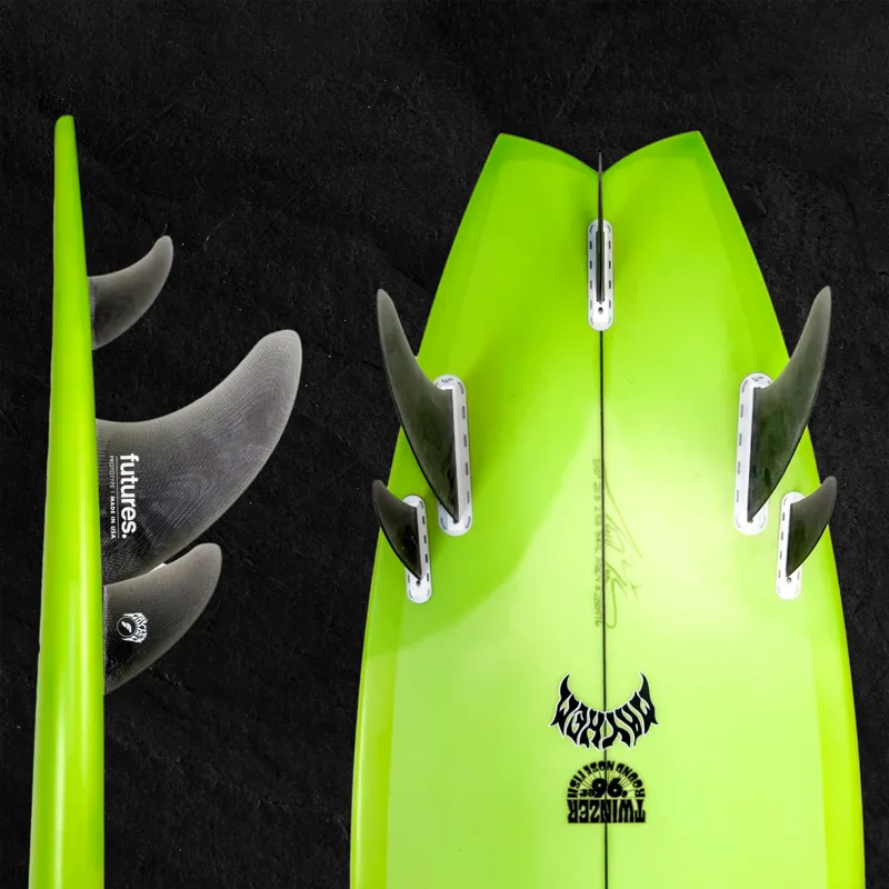Lost RNF Twinzer 96er Surfboard - Futures-1
